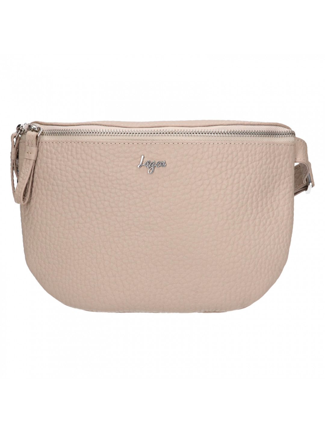 Dámská kožená ledvinka Lagen Celesta – béžová